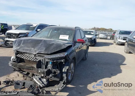 2021 Hyundai Kona Sel Plus z USA, uszkodzony, nr VIN KM8K62AA3MU738461